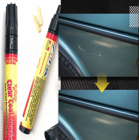 Car Repair Pen Before and After Use