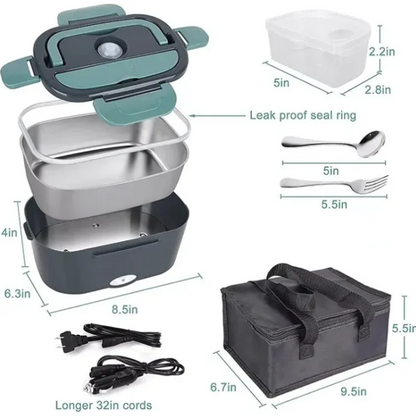 Electric Lunch Box Dimensions