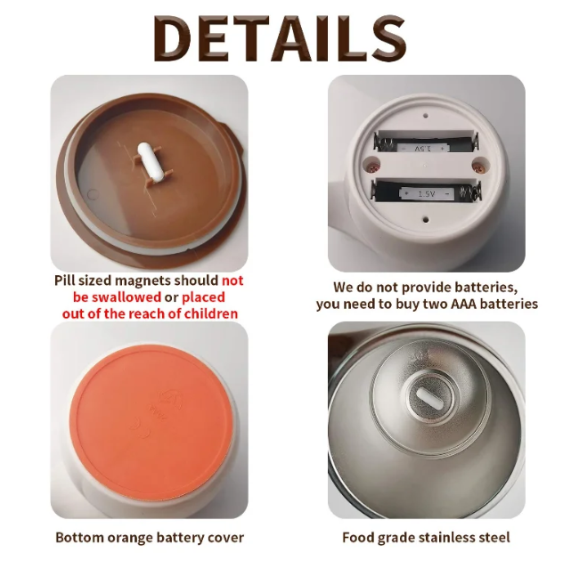 Self Stirring Coffee Mug Details